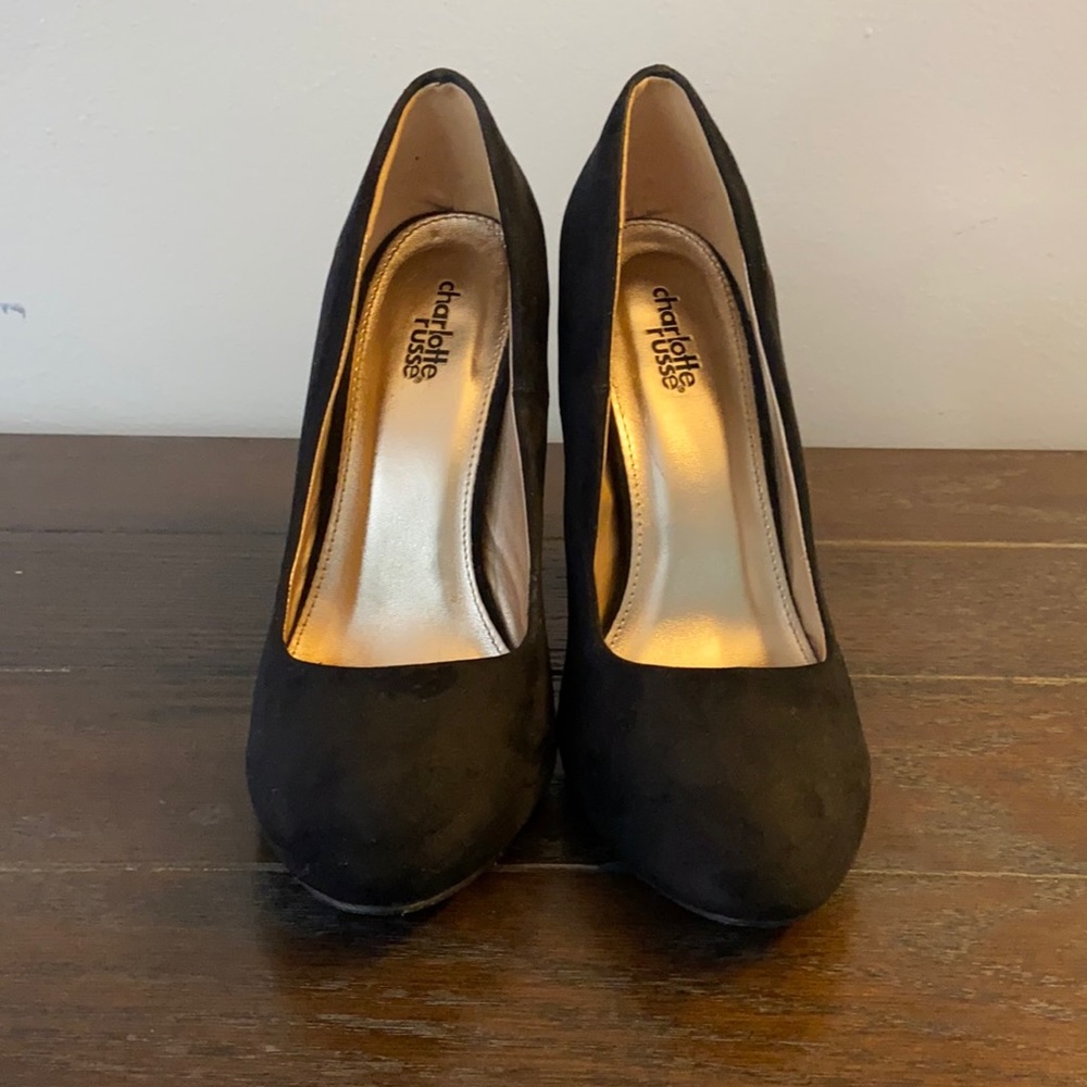 Charlotte Russe Black High Heels